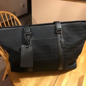 Coach carry on tote